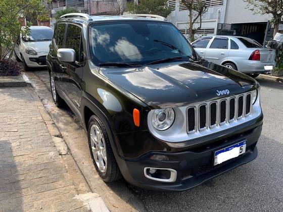 JEEP RENEGADE 1.8 16V FLEX LIMITED 4P AUTOMÁTICO JEEP RENEGADE 1.8 16V FLEX LIMITED 4P AUTOMÁTICO